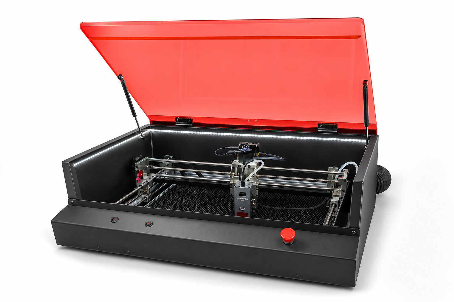 VELO inc Magia Roja v3 CNC with its red lid open