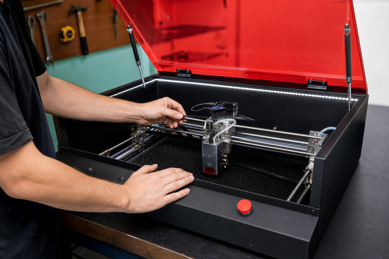 Technical inspection of a Magia Roja CNC